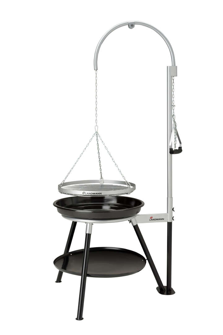 LANDMANN Holzkohle-Schwenkgrill Geos